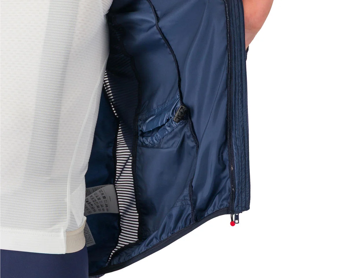 Castelli Aria Shell 2 Jacket (Belgian Blue) (L) - view 3